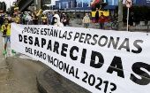 Desde el 11 de mayo hasta la fecha 1271 nuevas víctimas han sido objeto de acciones violentas por la fuerza pública colombiana.