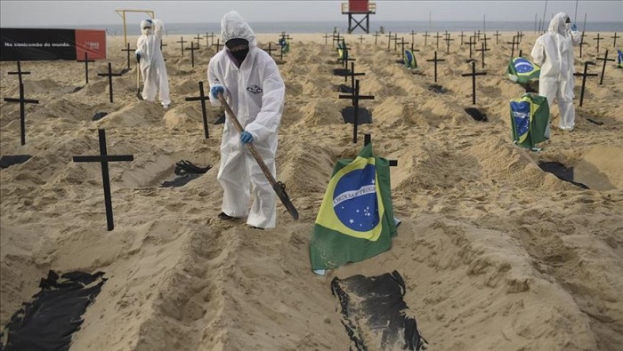 Brasil registra casi 500.000 muertes por la Covid-19 desde el inicio de la pandemia en la nación suramericana, la segunda cifra más alta del mundo.