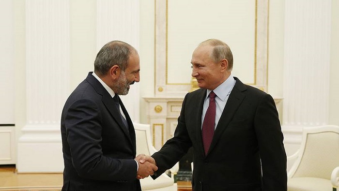Pashinyan y Putin se reunieron con anterioridad en la capital rusa, Moscú, a inicios de abril pasado.
