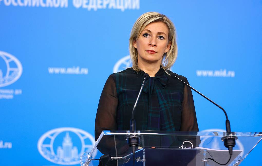 La portavoz rusa tildó de cínica la declaración emitida por el Ministerio de Relaciones exteriores estonio.