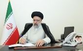 El mandatario iraní catalogó de flagrante violación de los derechos humanos la intervención estadounidense en el territorio afgano.