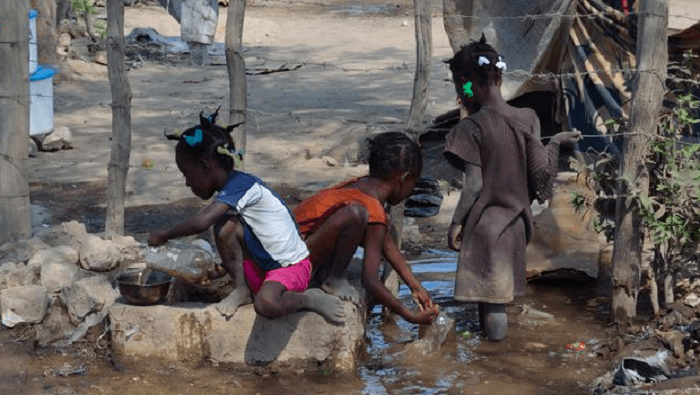 Un funcionario de Unicef lamentó que “nuestros esfuerzos por suministrar más agua potable no son suficiente”.