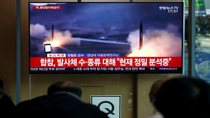 Medios surcoreanos reportaron el disparo de los misiles por parte de Corea del Norte.