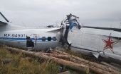 Accidente de avión deja 16 muertos en el sur de Rusia