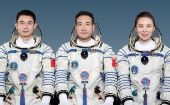 Cerca de 10 horas después del despegue, los tres taikonautas hicieron ingreso a la estación espacial china