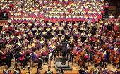 La marca de la orquesta más grande del mundo reunida en una presentación la ostenta en la actualidad una agrupación rusa.