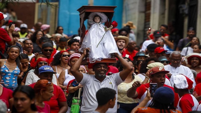 Venezuela inscribió el ciclo festivo alrededor de la devoción y el culto a San Juan Bautista, lo que ha motivado gran alegría en la población.