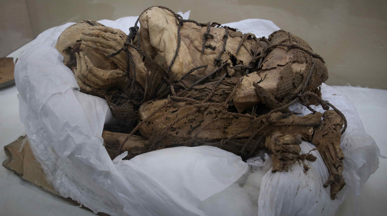 El  cuerpo de la momia denominada “Chabelo” fue encontrado en noviembre del año pasado,  y corresponde a un hombre de 35 años de edad aproximadamente.