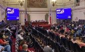 El pleno de la Convención también determinó ratificar como su presidenta a María Elisa Quinteros y de vicepresidente a Gaspar Domínguez.