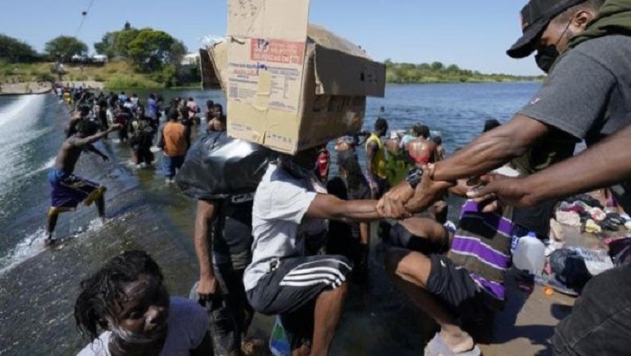 La llegada de haitianos a México se ha triplicado con respecto a 2020, según las estadísticas migratorias mexicanas