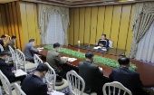 El líder de Corea del Norte, Kim Jong Un, visitó la sede estatal de prevención de epidemias para evaluar la situación epidemiológica.