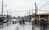 El mayor acumulado de lluvias en las últimas 24 horas lo registra el Cabo de San Antonio, en el extremo oeste de Cuba, con 88 milímetros.