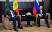 Ambos mandatarios resaltaron la relación de cooperación y amistad que ha mantenido Rusia con países africanos.
