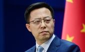 El portavoz del Ministerio de Relaciones Exteriores de China, Zhao Lijian, respondió a las declaraciones que dio el jefe de la NASA Bill Nelson.
