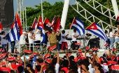 Miles de habitantes de la provincia de Cienfuegos asistieron al acto conmemorativo por el aniversario 69 del asalto a los cuarteles Moncada y Carlos Manuel de Céspedes, acción liderada por Fidel Castro.