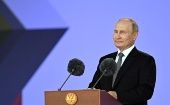 Rusia aprecia relaciones con los países de América Latina, Asia y África y está dispuesta a ofrecerles armas de última generación, declaró el presidente Putin.