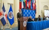 Abinader expresó que Haití enfrenta una guerra civil de baja intensidad e instó a los Estados miembros de la OEA a atender esta situación de manera urgente.