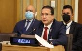 El alto diplomático recalcó la disposición de las autoridades venezolanas por el diálogo, la paz y la normalización.