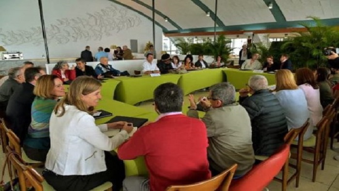 La mesa de diálogos entre el Gobierno colombiano y el ELN se instaló el 21 de noviembre pasado.