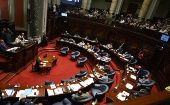 El Senado uruguayo espera la discusión en pleno del proyecto de reforma jubilatoria. 