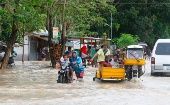 Más de 44 mil personas han debido evacuar sus hogares por las lluvias y crecidas de ríos, especialmente en la isla filipina de Mindanao.