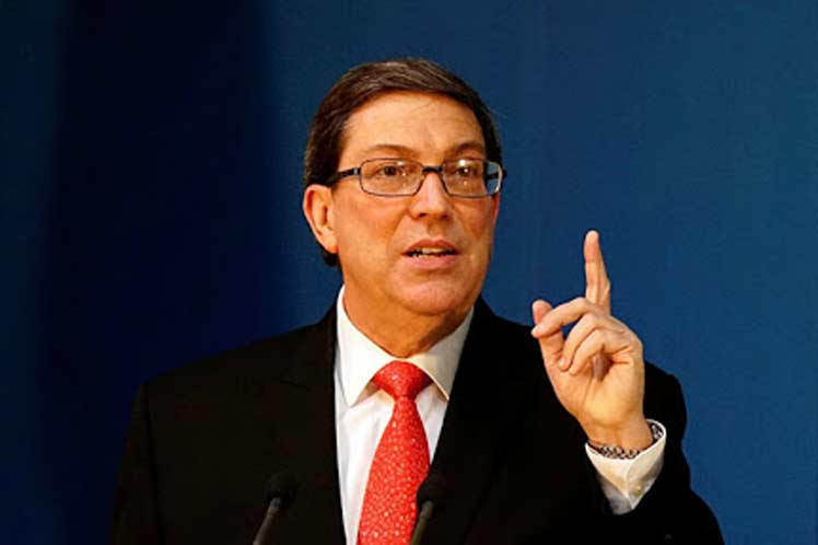 Conference offered by Bruno Rodríguez Parrilla, minister of Foreign Affairs  of the Republic of Cuba.
