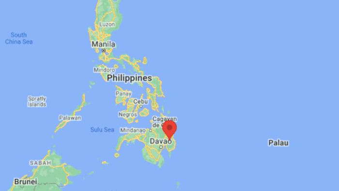 La agencia civil de desastres de la región indicó a través de Facebook que el terremoto se sintió con más fuerza en la cercana provincia de Davao de Oro.