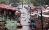El incremento de las lluvias se registró en varias zonas del país desde el jueves, situación que se agravó con el desborde del río Aquidabán.