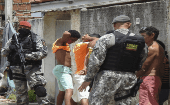 La maniobra, en una favela cerca de Río de Janeiro, contó con la participación de la tropa de élite Bope, blindados,  helicópteros y más de 80 efectivos