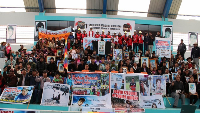 Las familias de las víctimas a causa de la represión anunciaron que organizarán una marcha a Lima para reclamar el avance de las investigaciones sobre la represión.