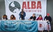 ALBA Movimientos reúne a más de 400 organizaciones de 25 países con el objetivo de luchar por la unidad e integración.