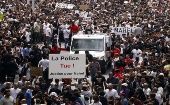 Miles de personas se han movilizado en Francia para exigir justicia por el asesinato a manos de la policía de un joven de 17 años