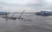 El naufragio se le atribuye al tifón Doksuri que pasaba por Filipinas y provocó fuertes inundaciones y deslaves.