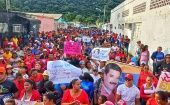 Miles de venezolanos marcharon este sábado en ciudades de al menos los siguientes estados: Apure, Guárico, Yaracuy, Falcón, Barinas, Aragua, Zulia, Lara, Mérida, Monagas, Trujillo y Sucre.