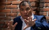 De acuerdo a Correa, el asesinato hace una semana de Villavicencio "cambió toda la realidad y pateó el tablero electoral" rumbo a la primera vuelta de la elección presidencial adelantada.
