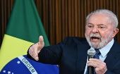 El mandatario brasileño acusó a las fuerzas de ocupación de matar a civiles inocentes "sin ningún criterio".