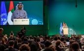 Para el presidente de la COP28, el emiratí Sultán Al Yaber, la declaración adoptada "es un logro histórico y sin precedentes".
