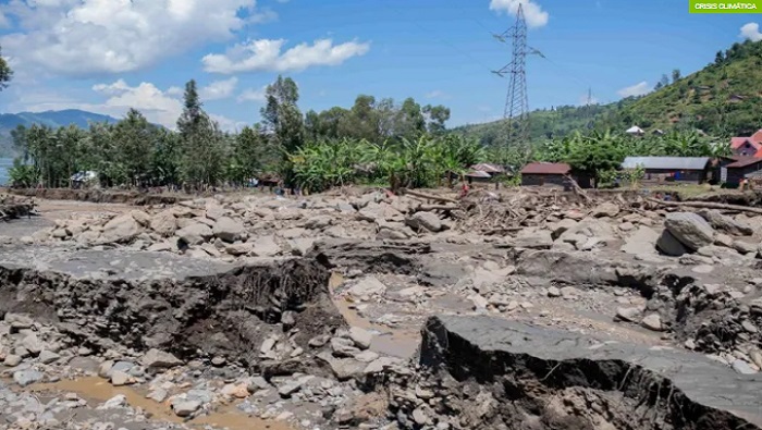 Las inundaciones estacionales suelen causar daños recurrentes en Bukavu que cuenta con una población de más de un millón de habitantes.