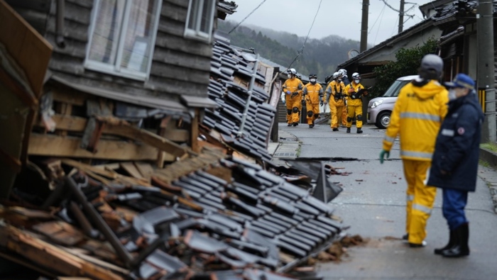 Aún permanecen personas desparecidas en Ishikawa, donde las fuerzas de socorro continúan las labores de rescate.