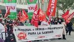 "Urgencias saturadas, profesionales quemados", fue una de las consignas enarboladas por las Comisiones Obreras (CCOO) y la Unión General de Trabajadores en Andalucía (UGT).