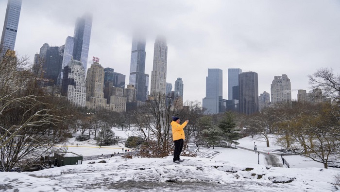Nueva York vivió 701 días sin que cayera nieve.