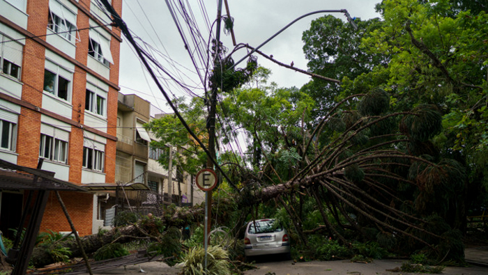 El grupo alertó a los ciudadanos de no acercarse a los cables caídos y aseguró que trata de restablecer el suministro eléctrico lo antes posible.