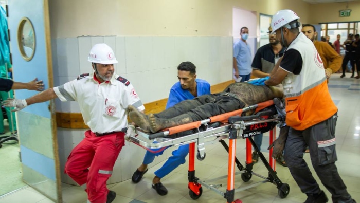 El impacto del conflicto en el sistema de salud es “devastador”, afirmó el director de la subdelegación del CICR en Gaza.