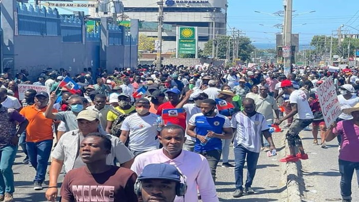 La convocatoria liberada prevé protestas en todo el país caribeño desde el 5 al 7 de febrero