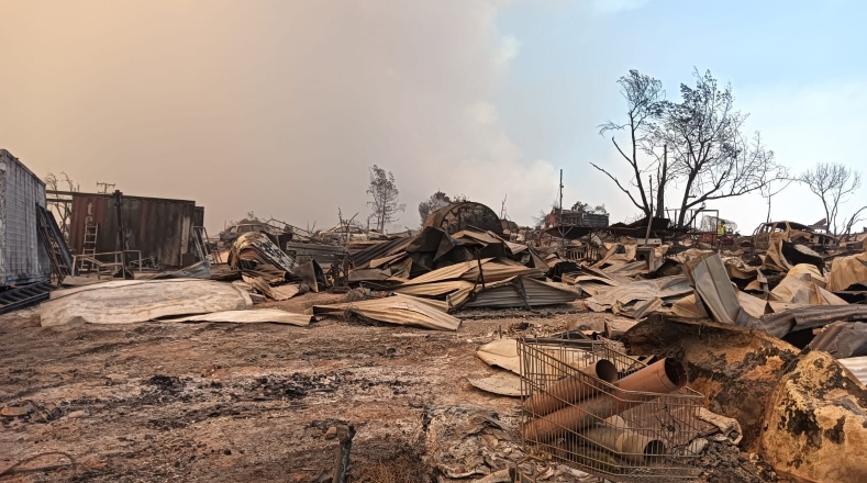 El incendio denominado Complejo las Tablas- Reserva Lago Peñuelas, que afecta a Valparaíso y Viña del Mar, ha quemado unas 8.500 hectáreas.