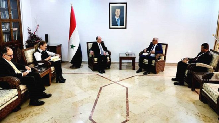El embajador de Mauritania manifestó la voluntad de promover la colaboración científica y de investigación con Siria.
