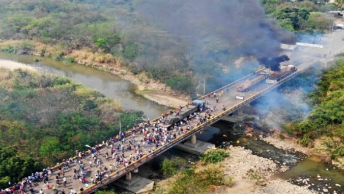 Quinto aniversario de la Batalla de los Puentes en Venezuela