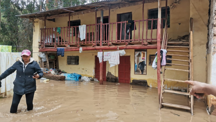 Según los reportes de las autoridades, la ciudad amazónica de Iñapari, ubicada en la región de Madre de Dios y que comparte frontera con Brasil, se encuentra inundada.