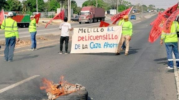 Más de 20,000 obreros participarán de la huelga, según Saúl Méndez, secretario general del Suntracs.