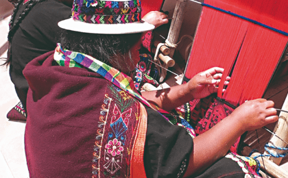 El arte y textil Jalq’a muestra conocimientos ancestrales de una cultura milenaria.